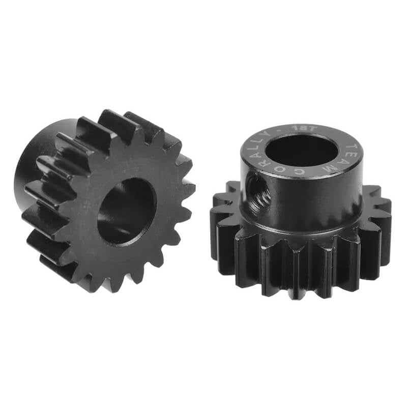 CORALLY M1.0 PINION SHORT HARDENED STEEL 18 TEETH 8MM C-73918