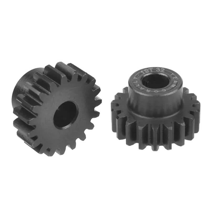 CORALLY 32 DP PINION SHORT HARDENED STEEL 19 TEETH 5MM C-72619
