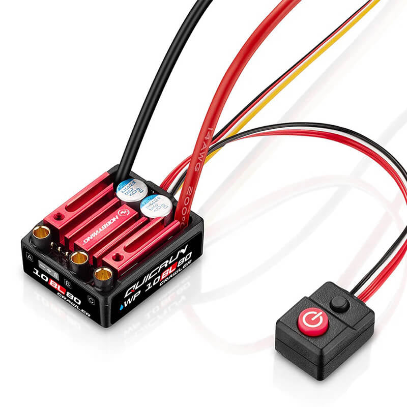HOBBYWING QUICRUN COMBO ESC WP 10BL80/3530SL 2200KV OUT. MOT.