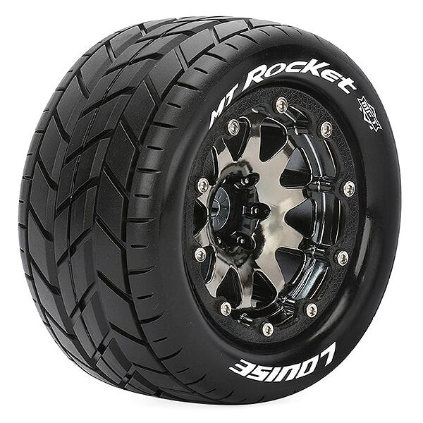 LOUISE RC MT-ROCKET 1/10 SOFTHEX 14MM/BLACK ARRMA GRANITE