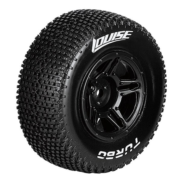 LOUISE RC SC-TURBO 1/10 RR SOFT SLASH RR SLASH 4*4 F/R BLACK