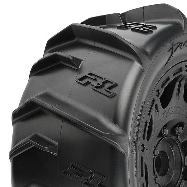 PROLINE DUMONT PADDLE SAND/SNO W ON 5.7 Inch RAID BLACK WHEELS