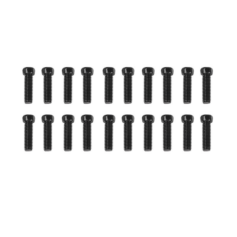 RC4WD SCALE HEX HEAD BOLTS (M3 x 10MM) BLACK