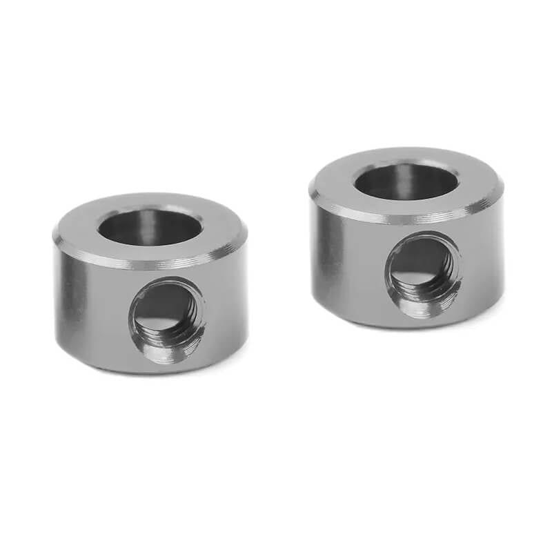 CORALLY COLLAR FOR ANTI-ROLLBAR ALUMINUM TITANIUM 2 PCS