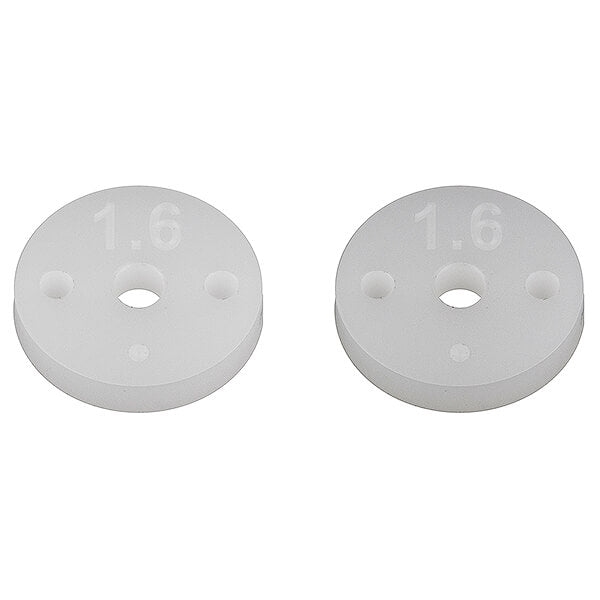 TEAM ASSOCIATED FT 13MM SHOCK PISTONS 2.5MM 2 x 1.6
