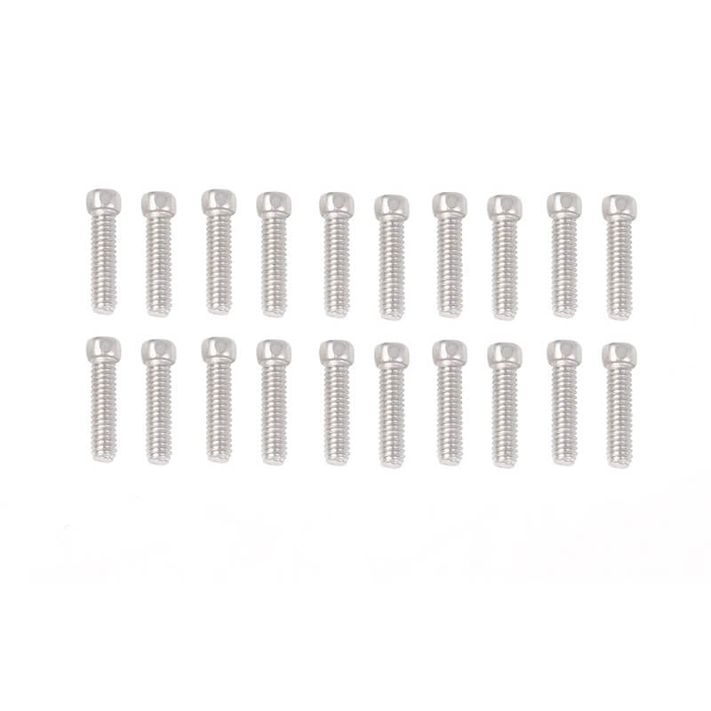 RC4WD SCALE HEX HEAD BOLTS (M2 x 8MM) SILVER