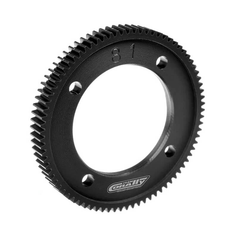 CORALLY SPUR GEAR 48DP 81T(FOR CENTER DIFF) DELRIN CNC