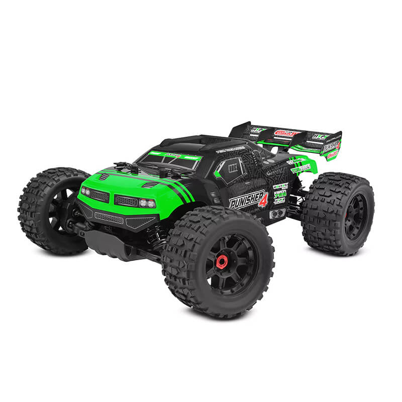 CORALLY PUNISHER 4 BRUSHLESS4S BASHER TRUCK RTR - GREEN