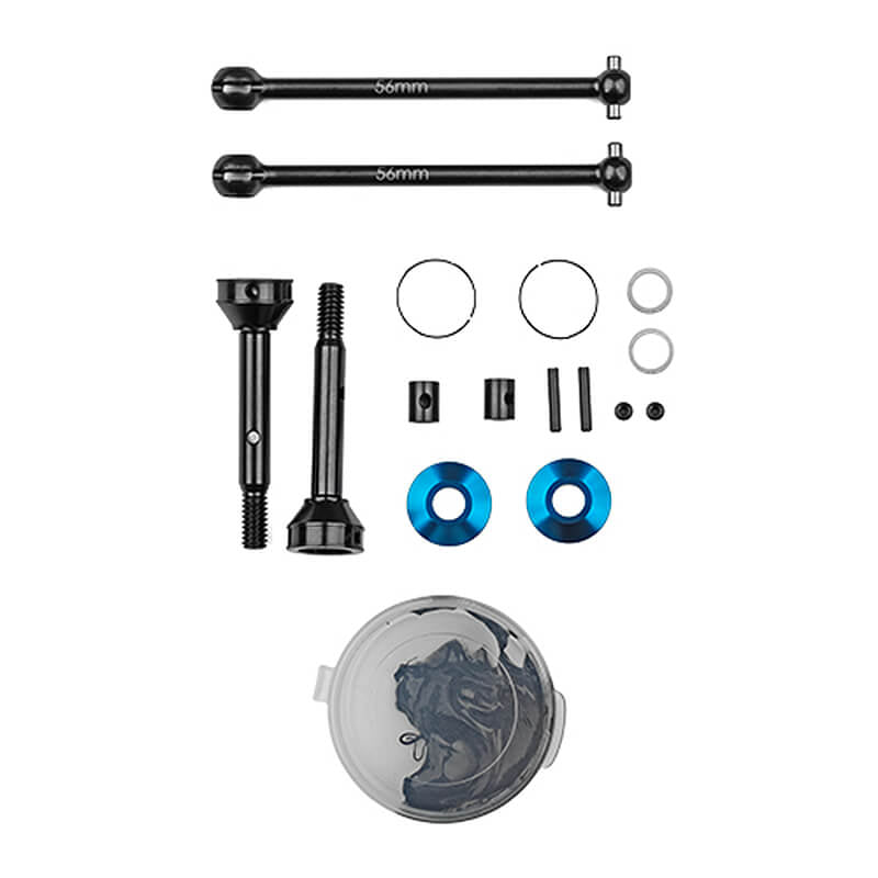 TEAM ASSOCIATED RC10 CVA SET 3/16 Inch AXLE 56MM