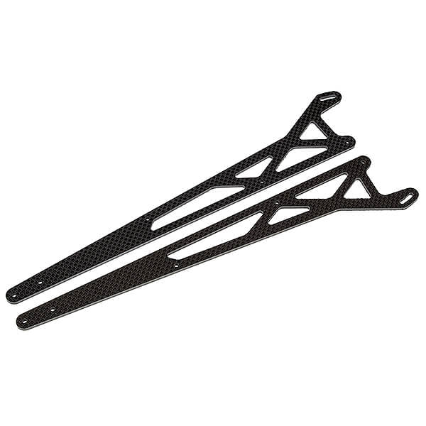 TEAM ASSOCIATED DR10M FT WHEELIE BAR ARMS CARBON FIBRE