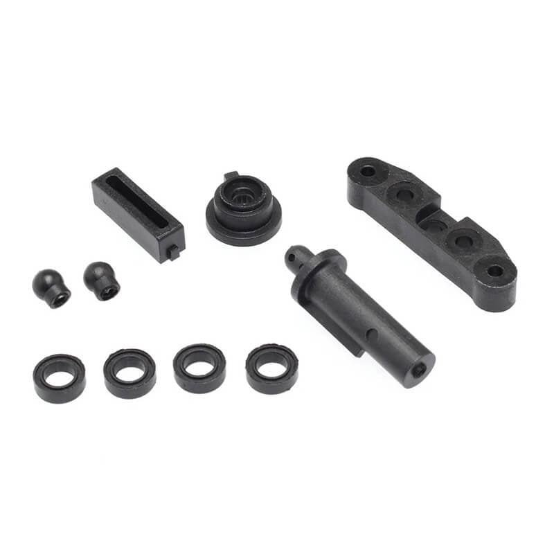 CEN RACING REAR LOWER ARM MOUNT & PIVOT BALL (25 SPLINE ADAPTER ST BUSHING BATTERY PLATE POST)