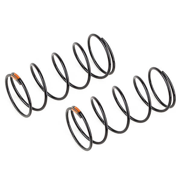 TEAM ASSOCIATED 13MM FRONT SHOCK SPRINGS ORANGE 4.3LB/IN L44 6.0T 1.2D