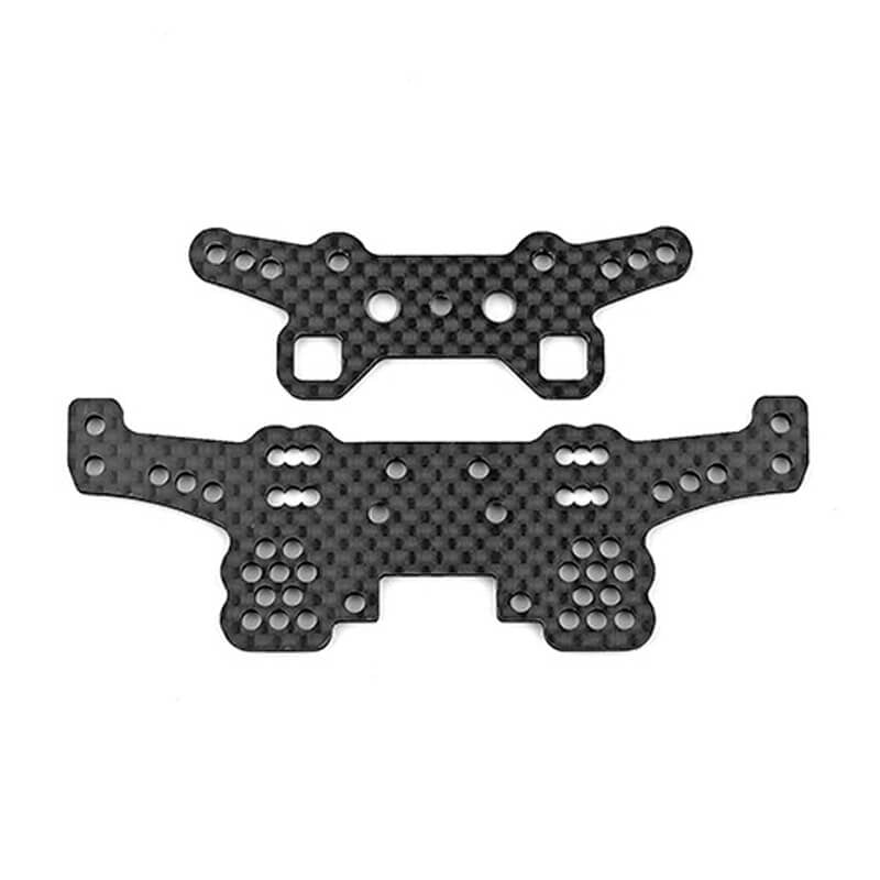 TEAM ASSOCIATED DC10 SHOCK TOWERS FRONT & REAR