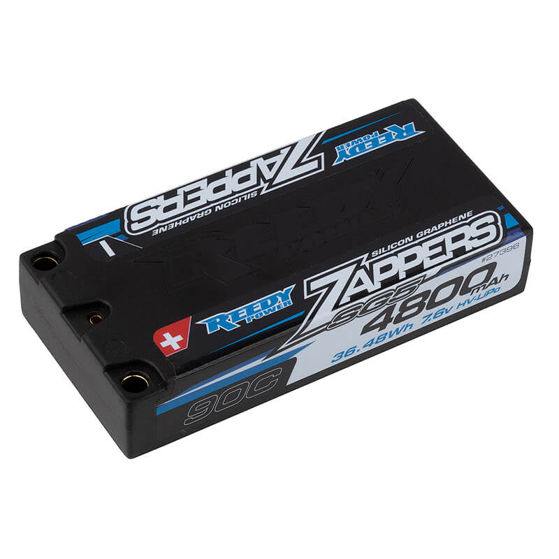 REEDY ZAPPERS SG5 4800MAH 90C 7.6V LP SHORTY LIPO BATTERY
