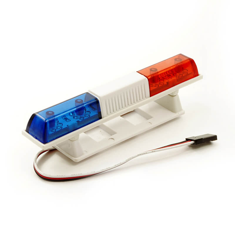 FASTRAX POLICE SQUARE ROOFLIGHT BAR w/LEDS