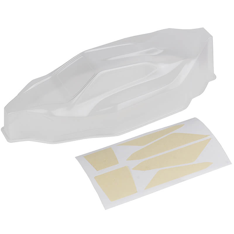TEAM ASSOCIATED RC10B7 FT LIGHTWEIGHT BODYSHELL CLEAR
