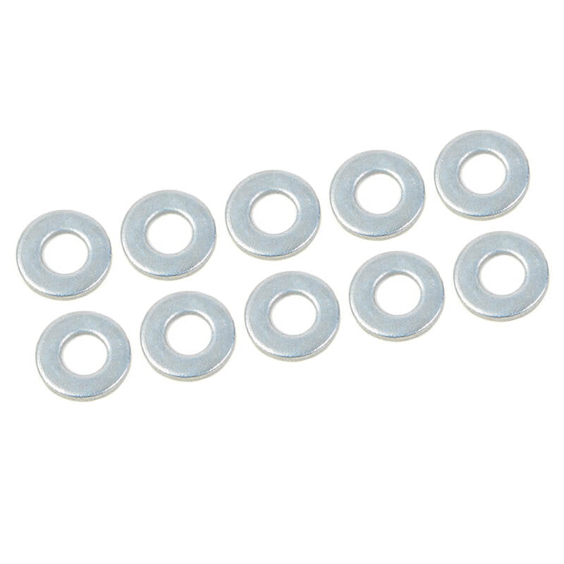 Flat WASHER 2.5X5MM STEEL 10 PCS