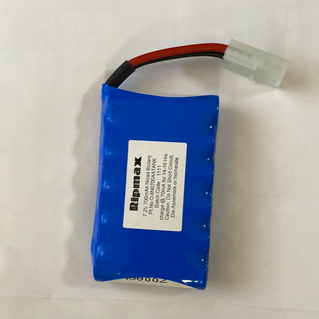 7.2v 700mAh AA Nimh Battery with Tamiya connector