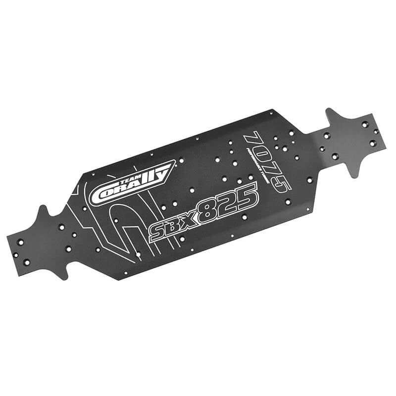 CORALLY CHASSIS SWB SBX-825 XTREME SWISS 7075 T6 CHASSIS