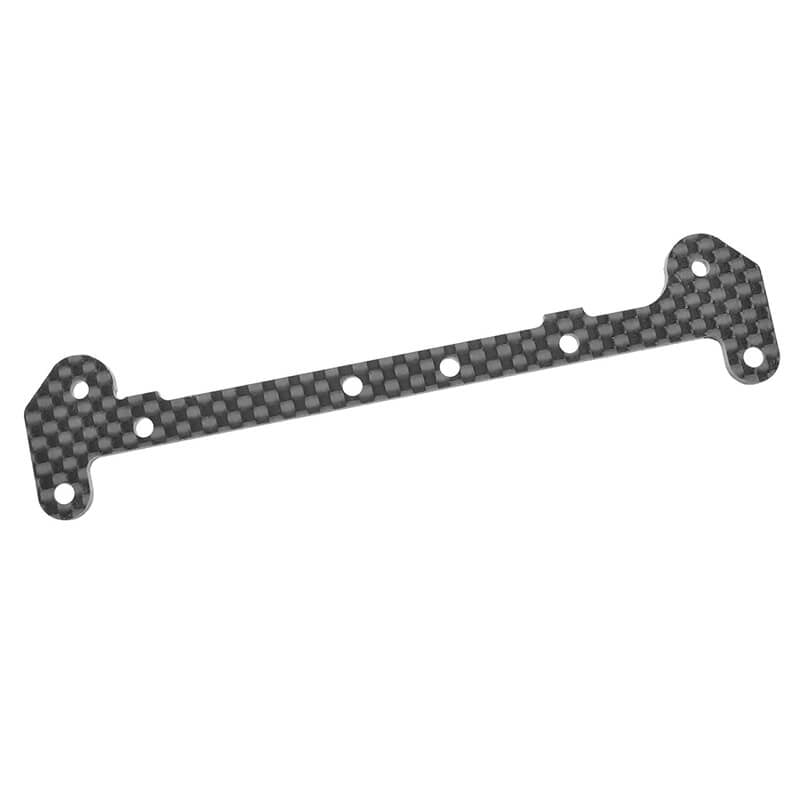 CORALLY MOTOR POD FRONT LOWERPLATE CARBON 2.5MM