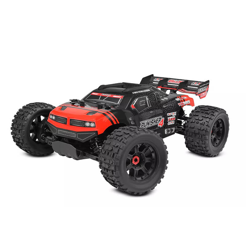 CORALLY PUNISHER 4 BRUSHLESS4S BASHER TRUCK RTR - RED