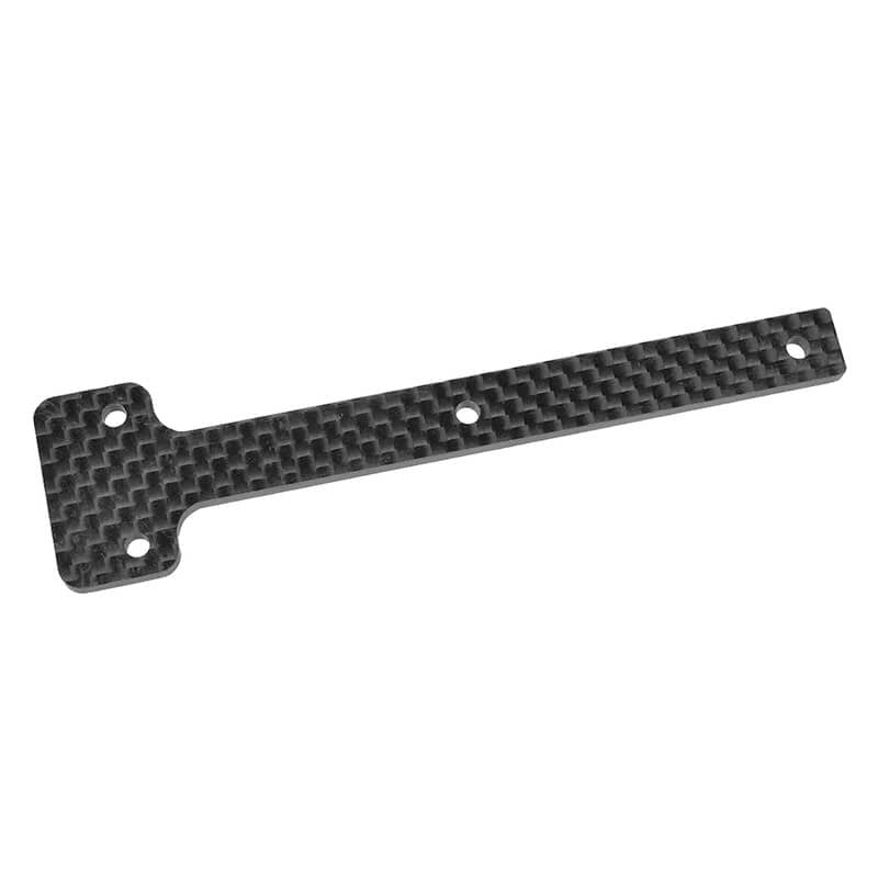 CORALLY CHASSIS STIFFENERPLATE FRONT CARBON