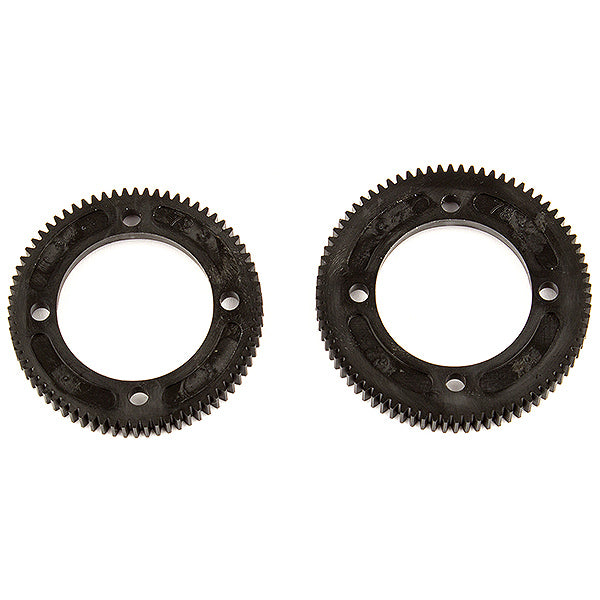 TEAM ASSOCIATED B74 CENTRE DIFF SPUR GEARS 72/78 TOOTH