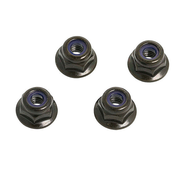 CEN RACING M4 FLANGE LOCK NUT (4PCS) X-CENG70370-11 (BOX 89)