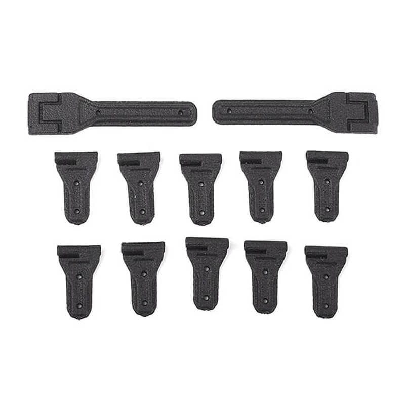 RC4WD COMPLETE DOOR & TAILGATE HINGE SET FOR AXIAL 1/10 SCX10 JEEP WRANGLER