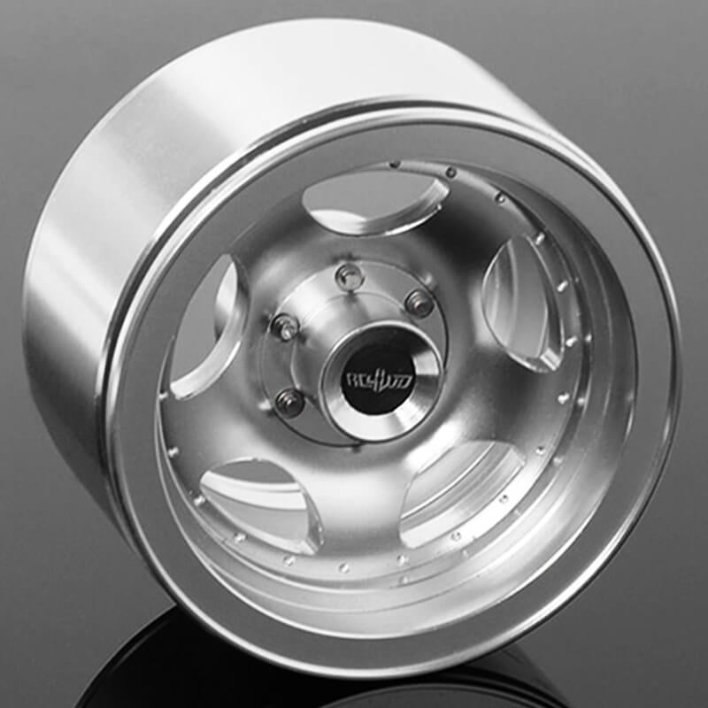 RC4WD BREAKER 1.9 Inch BEADLOCK WHEELS (SILVER)