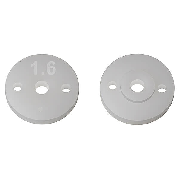 TEAM ASSOCIATED FT 13MM SHOCK PISTONS 2.0MM 2 x 1.6