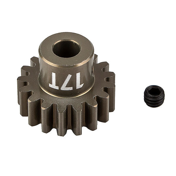 TEAM ASSOCIATED FT PINION GEAR 17T MOD 1 5mm SHAFT - ALUMINIUM
