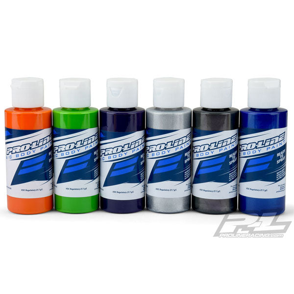 PROLINE RC BODY PAINT SECONDAR Y COLOURS OR/GR/PUR/ALU/CHA/PB