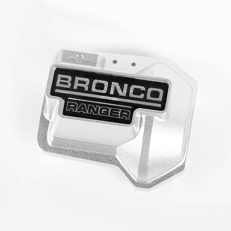 RC4WD ALUMINUM DIFF COVER FOR TRAXXAS TRX-4 79 BRONCO RANGER XLT (SILVER)