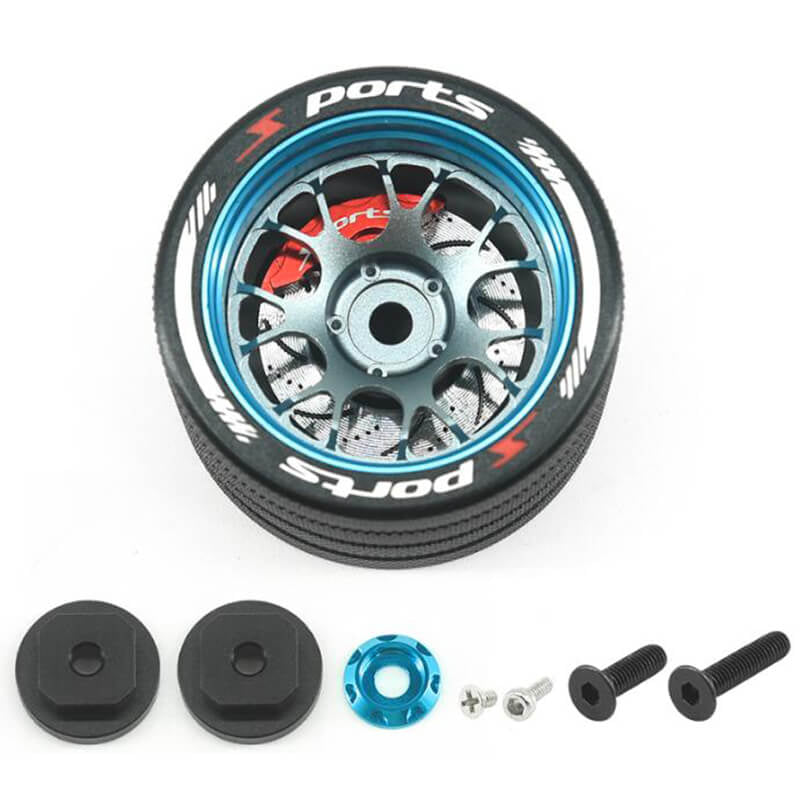 FASTRAX ALUM STEERING BBS WHEEL - SANWA FUTABA FLYSKY FAST422B
