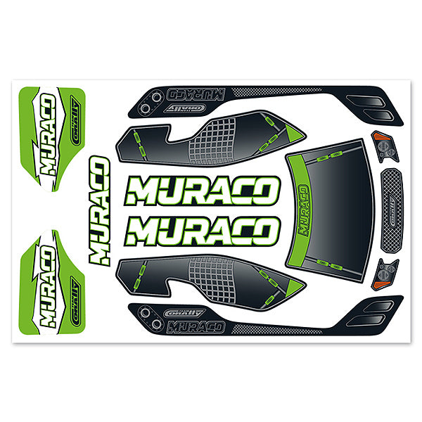 CORALLY BODY DECAL SHEET - MURACO XP 6S