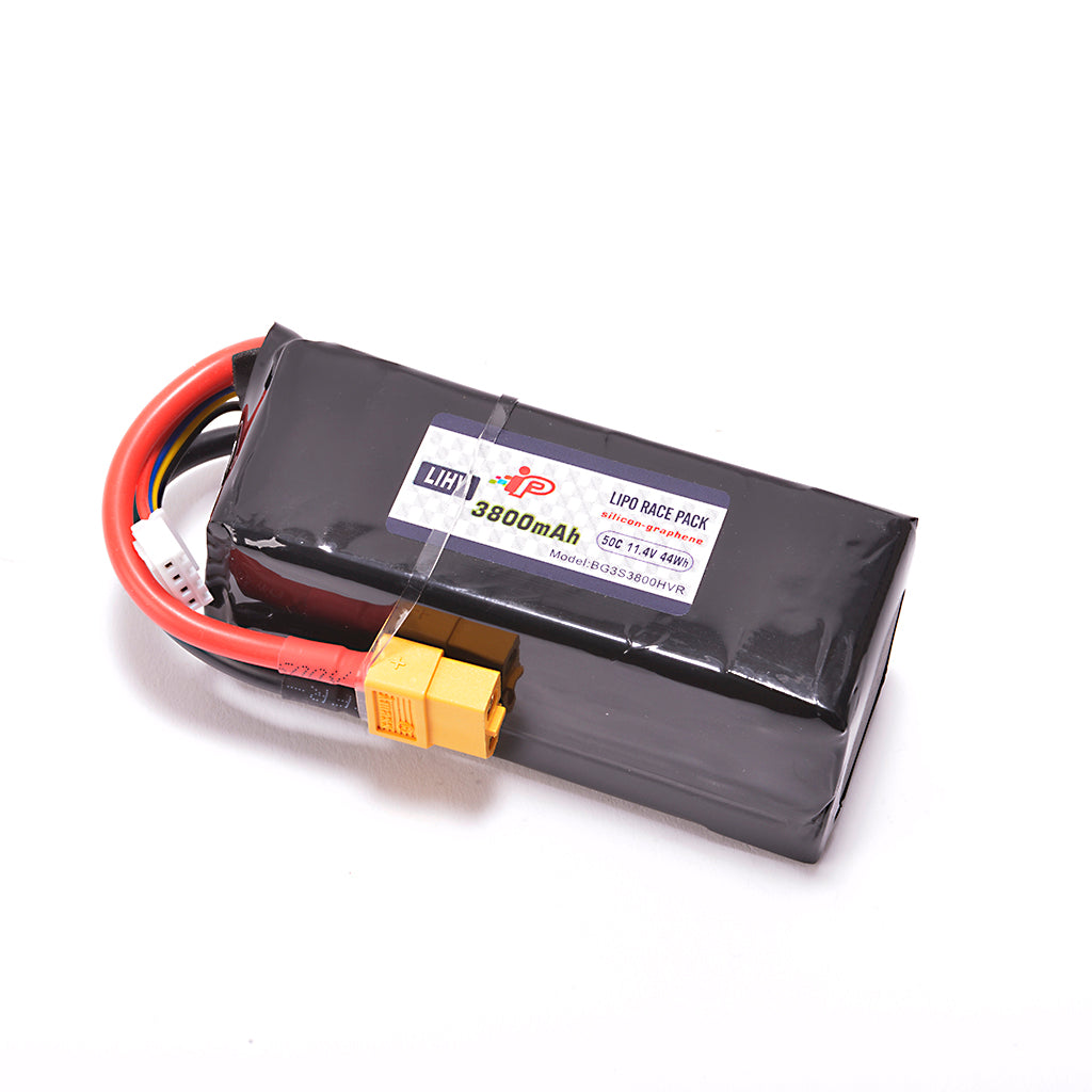 Intellect LiPo 3800mAh - 11.4V (50C) XT60 plug