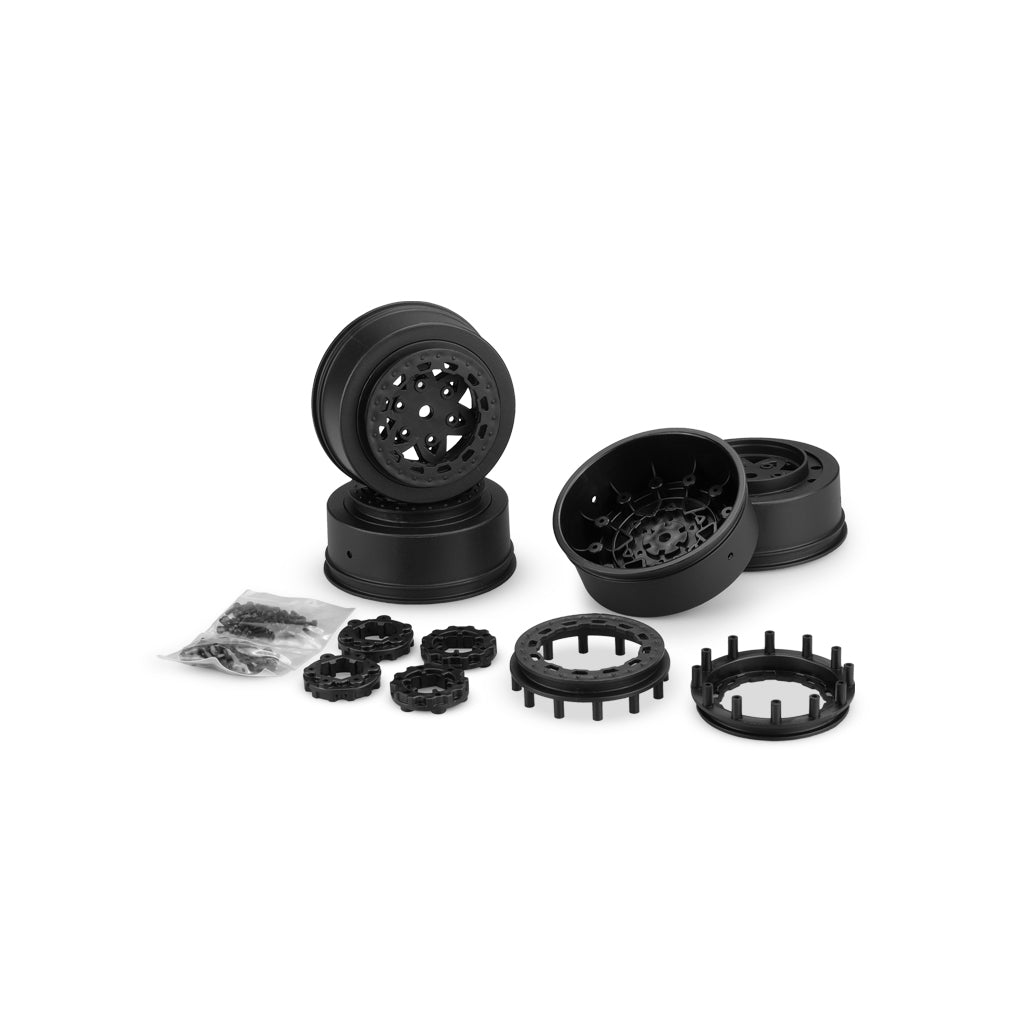 Tremor Traxxas UDR Front&Rear Wheel- Black- 4pc