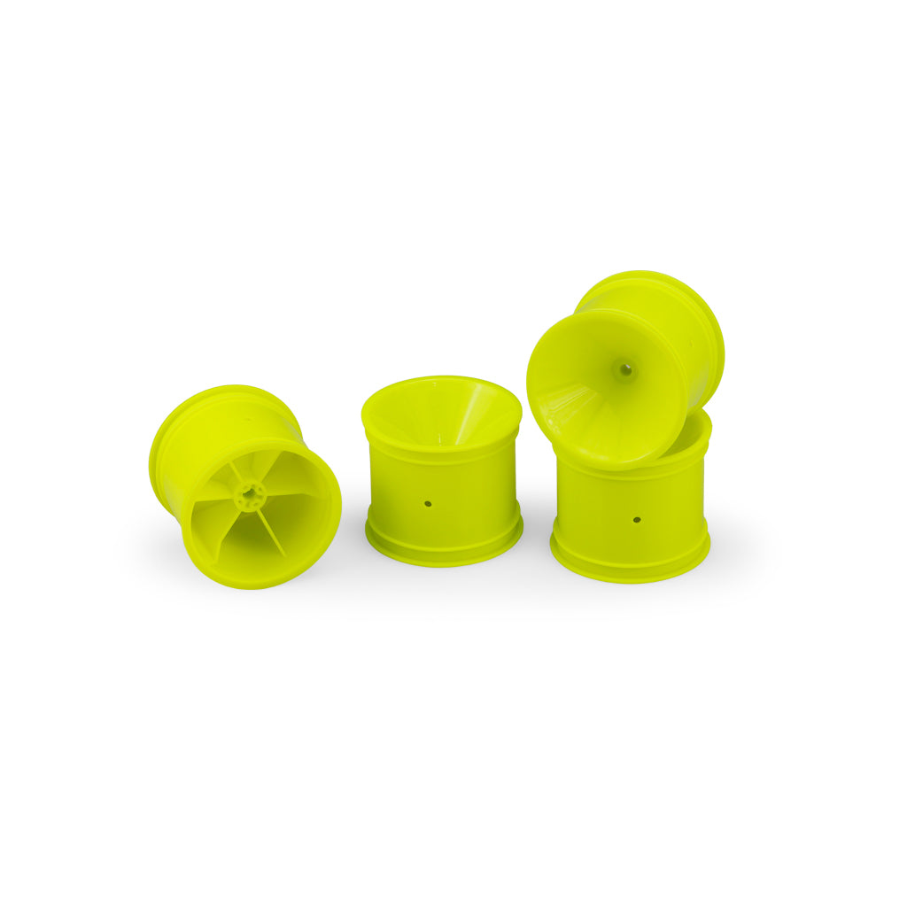 Mono Rear Wheel-RC10T T2 T3 GT(3/16 Axle)Ylw-Pk4