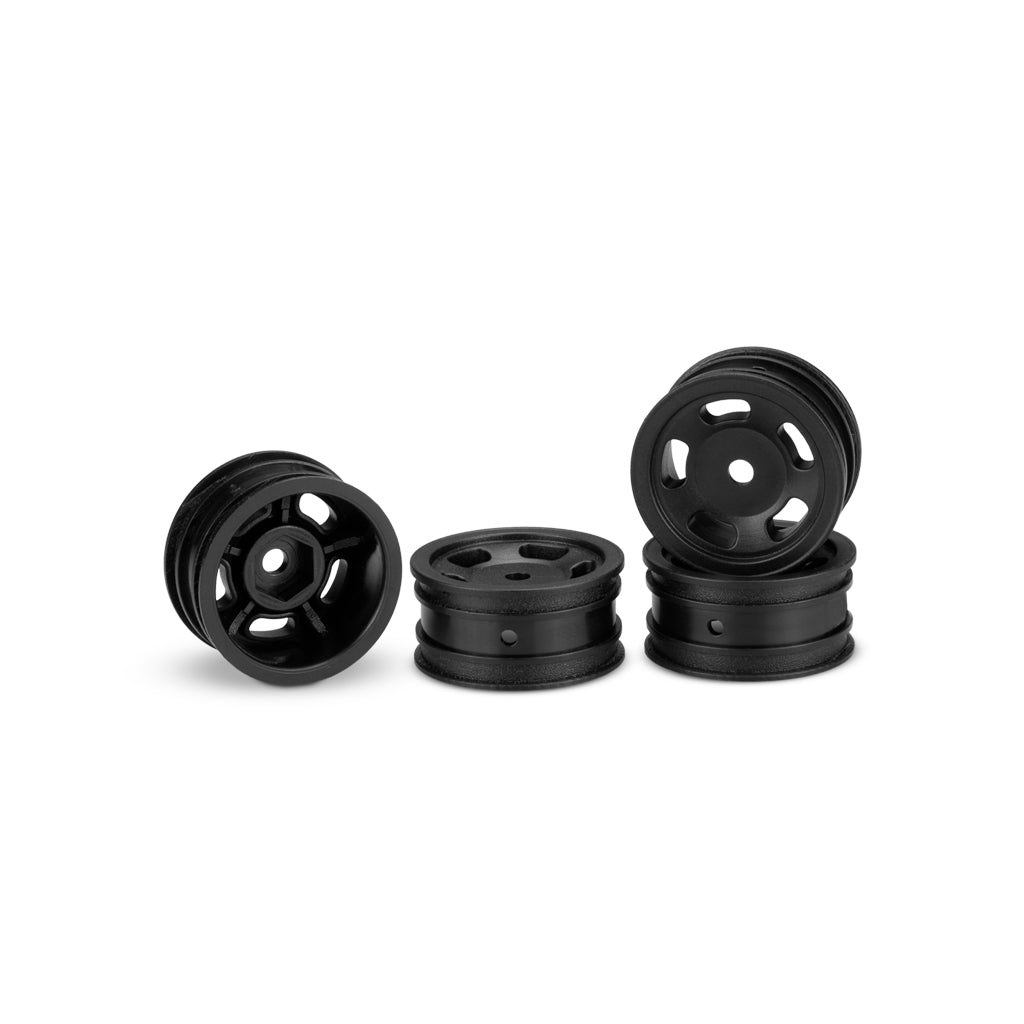 Glide 5 - Axial SCX24 1 Wheel - Black - 4pcs