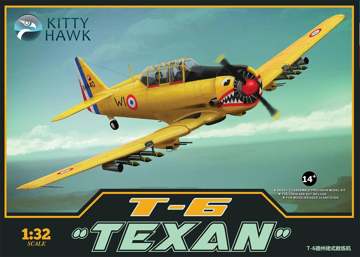 Kitty Hawk 1/32 Harvard II Model Kit