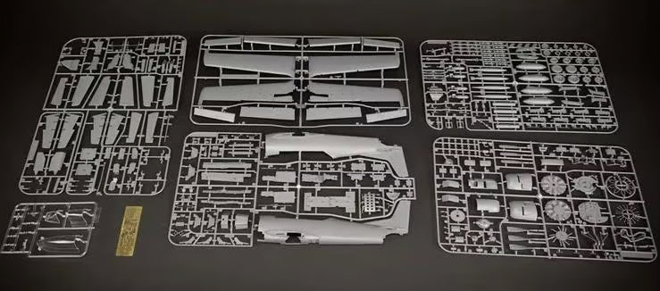 Kitty Hawk 1/32 T-28C Trojan Model Kit KH32015