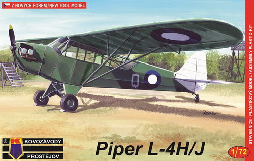 Kovozavody Prostejov 1/72 Piper L-4H/J Kit 72043