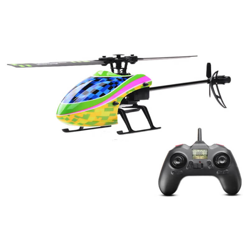 KOOTAI F03 4CH SINGLE BLADE FLYBARLESS HELICOPTER YELLOW/GREEN