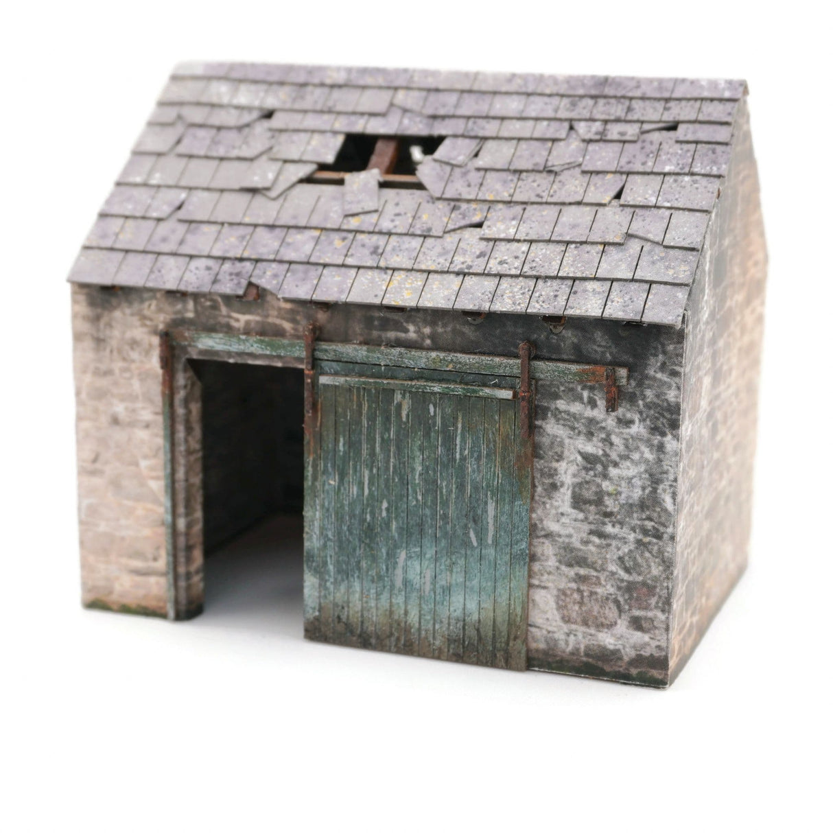 Scale Model Scenery KX057-OO Barn / Store - OO/4mm/1:76 00 Gauge
