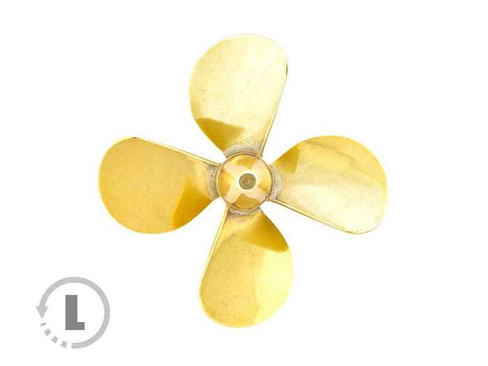 4 Blade Brass Propeller 60 LH M4