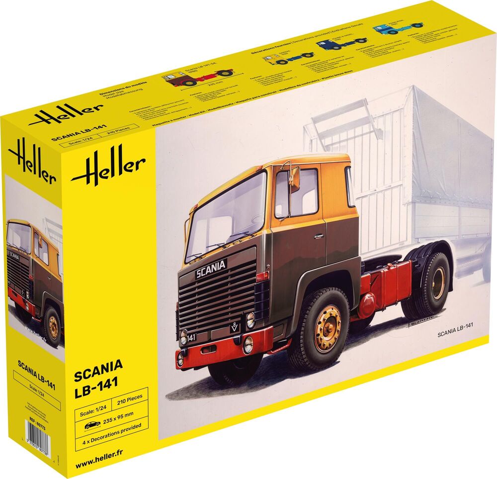 Heller 1/24 Scania LB-141 Kit 80773
