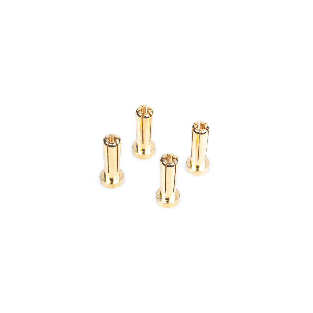 LRP 5mm Gold Connectors - 18mm Length (4 pcs)