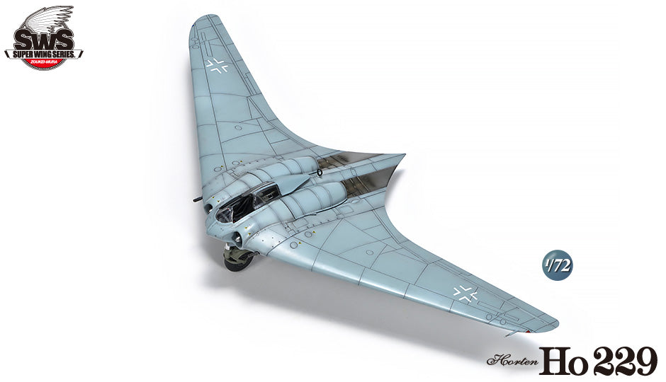 Zoukei-Mura 1/72 & 1/144 Horte Ho 229 kits SWS72-144-01