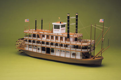 Mantua Mississippi 1870 Wooden Boat Kit 734 - PRE LOVED